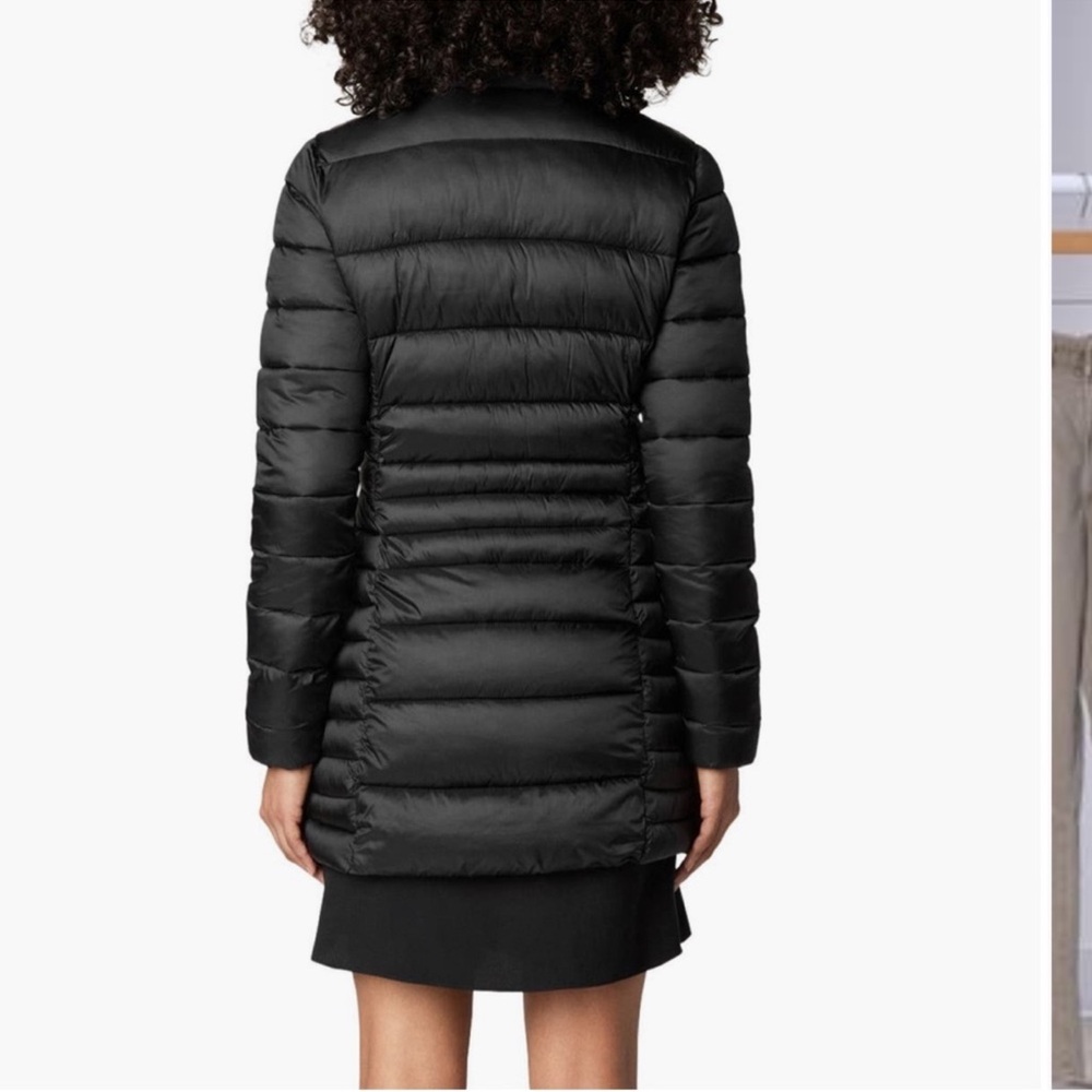 SAVE THE DUCK Black Puffer Coat - Picture 3 of 4